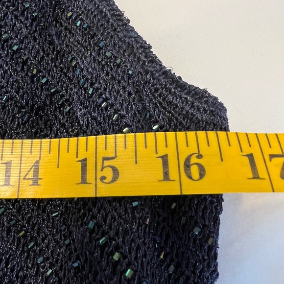 Carmen Marc Valvo Collection Beaded Top - Picture 7 of 11